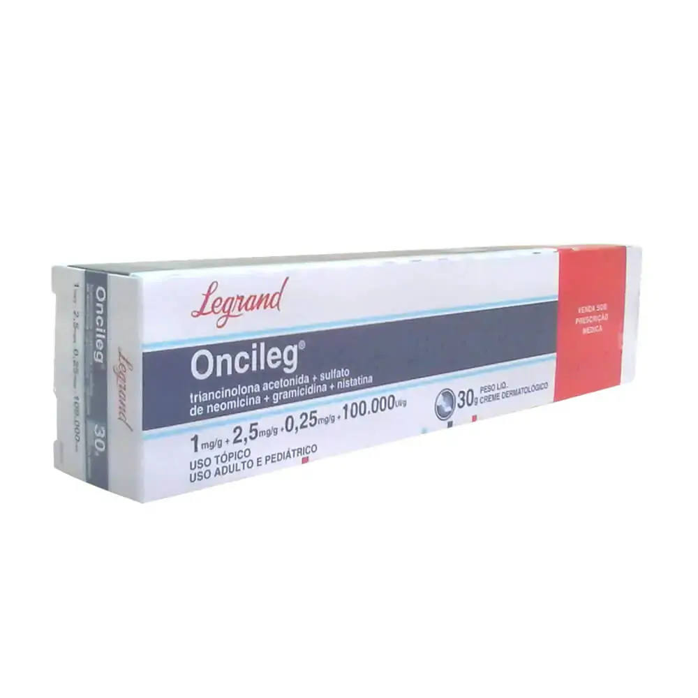 Oncileg 0,25 Mg/g 100000 Ui/g 2,5 Mg/g 1 Mg/g Creme Dermatológico Legrand Similar