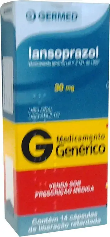 Lansoprazol 30 Mg 14 Cápsulas Germed Pharma Genérico
