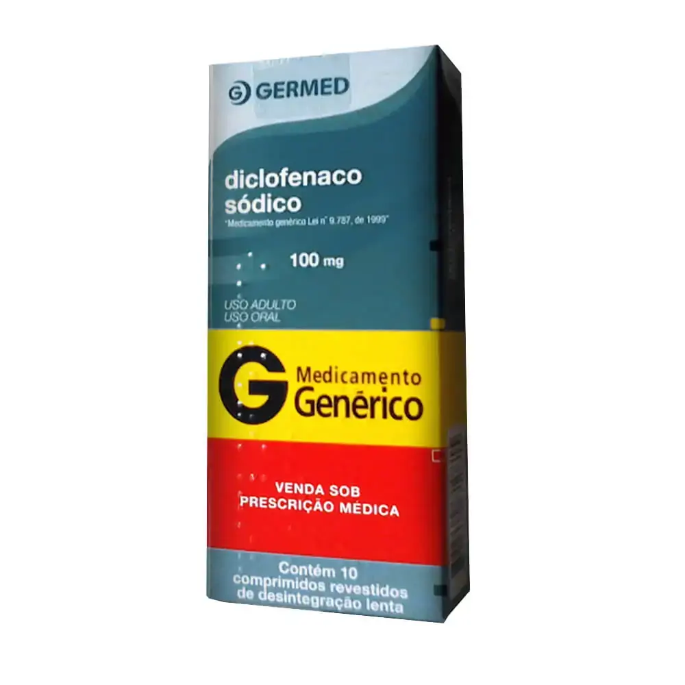 G Diclofenaco Sodico 100Mg 10Comp Ger