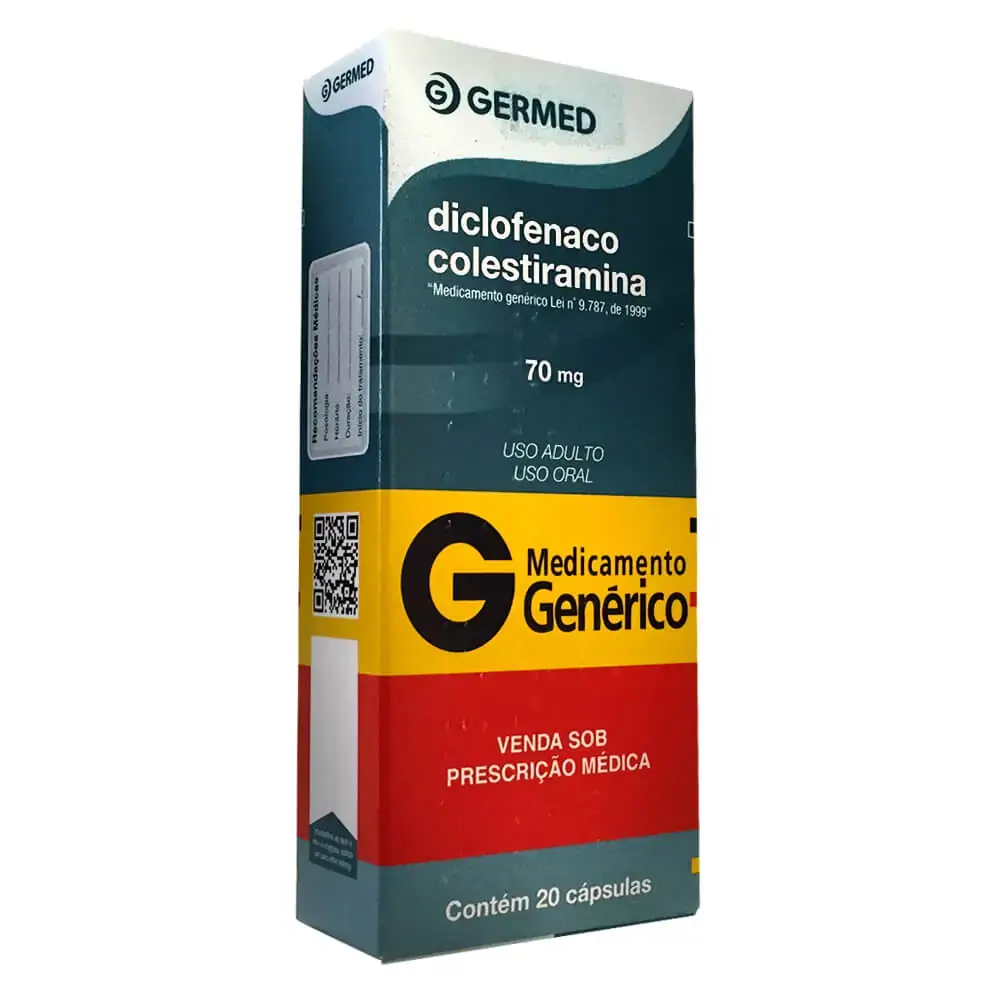 G Colestiramina 70Mg 20Cap Ger