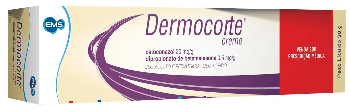 Dermocorte 20 Mg/g 0,5 Mg/g Creme Dermatológico Ems Similar