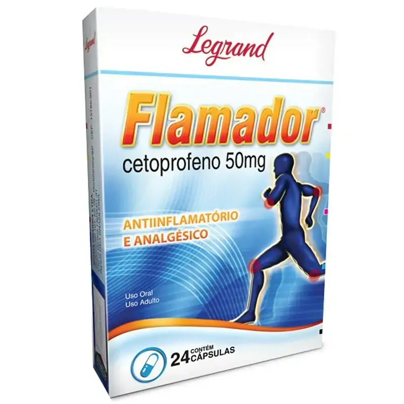 Flamador 50mg Legrand Caixa 24 Cápsulas