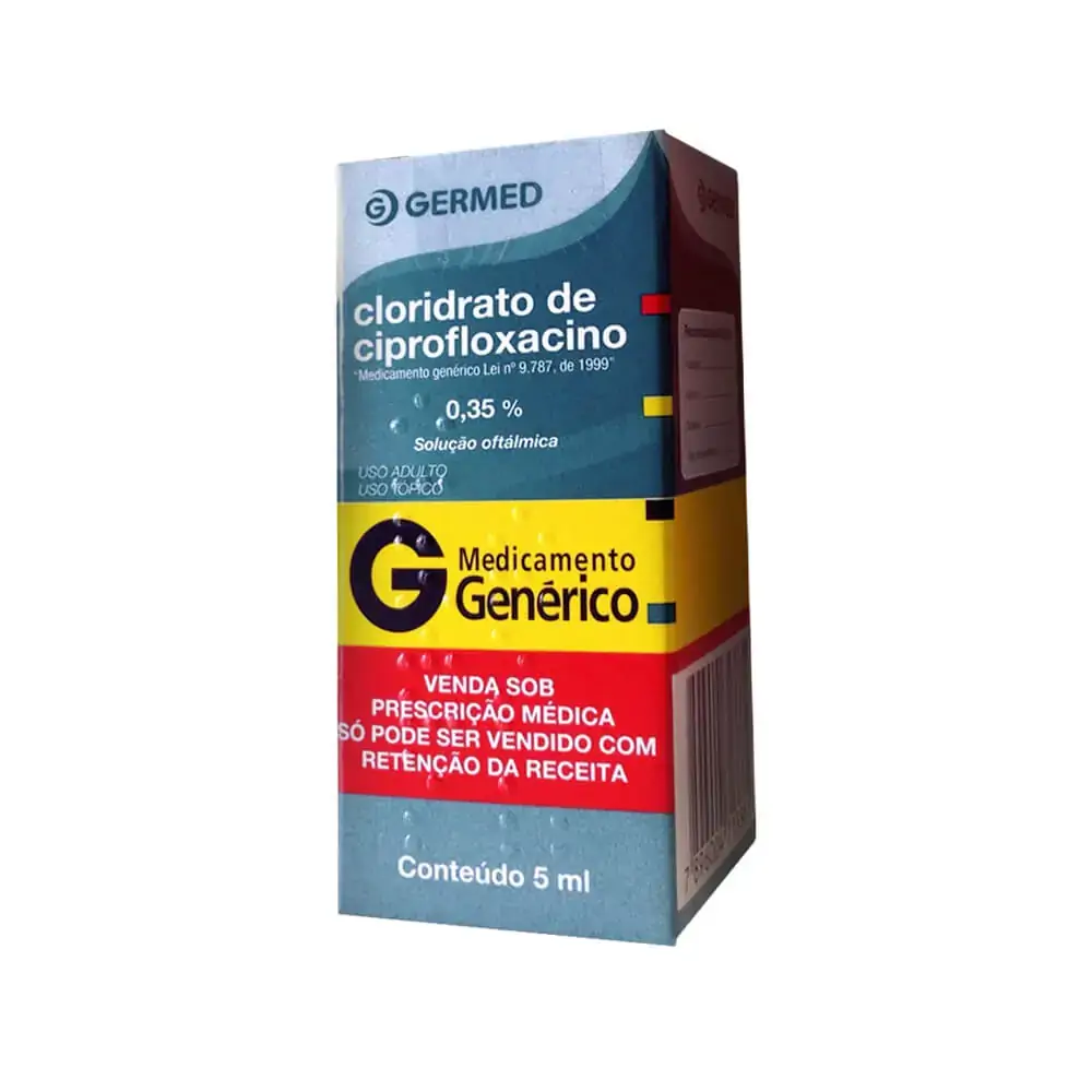 Clor Ciprofloxacino 0 35 5ml Germed