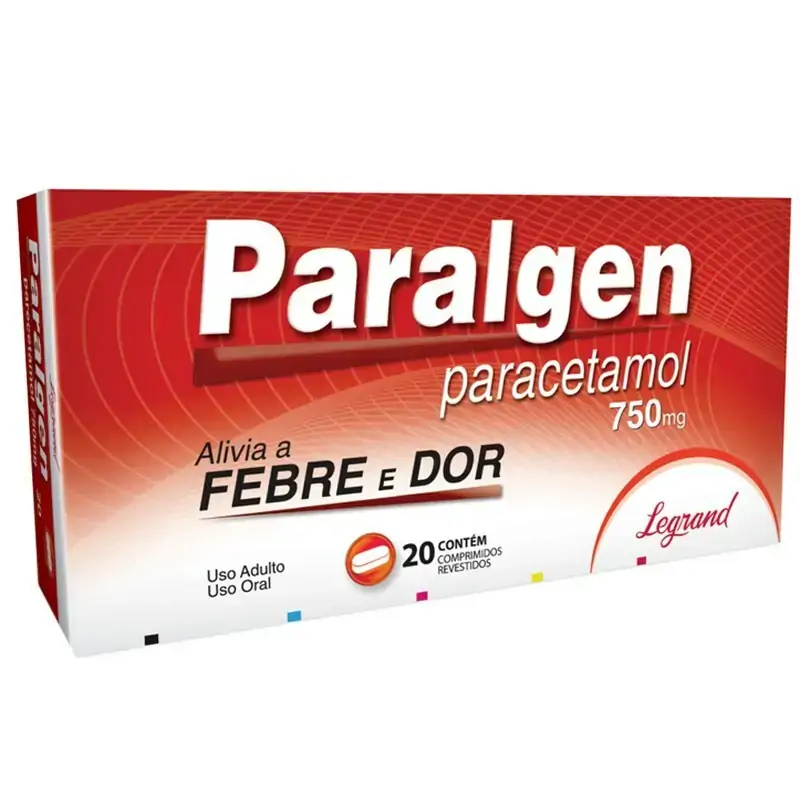 Paralgen 750 Mg 20 Comprimidos Legrand Similar