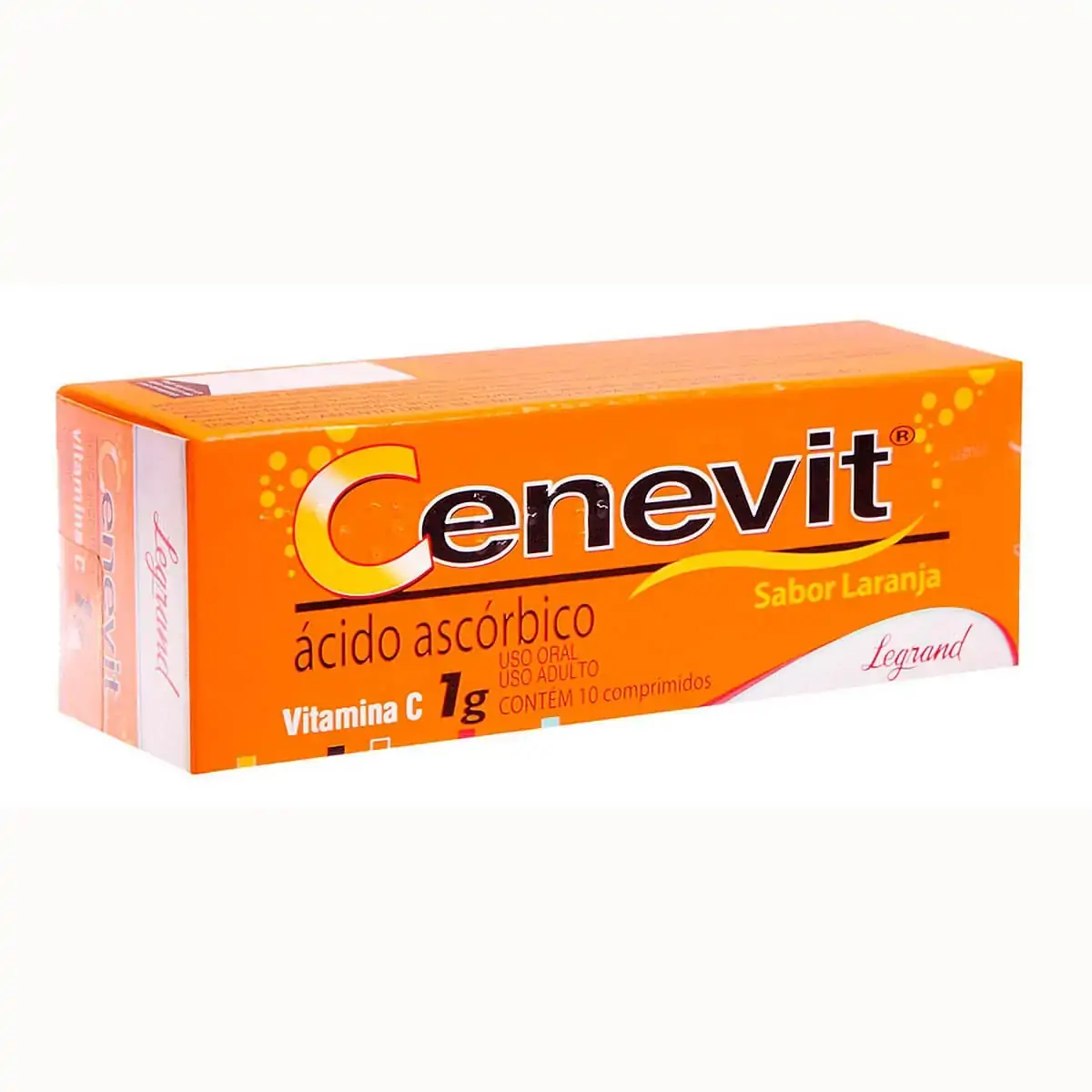 Cenevit 1g Laranja Legrand Caixa 10 Comprimidos Efervescentes