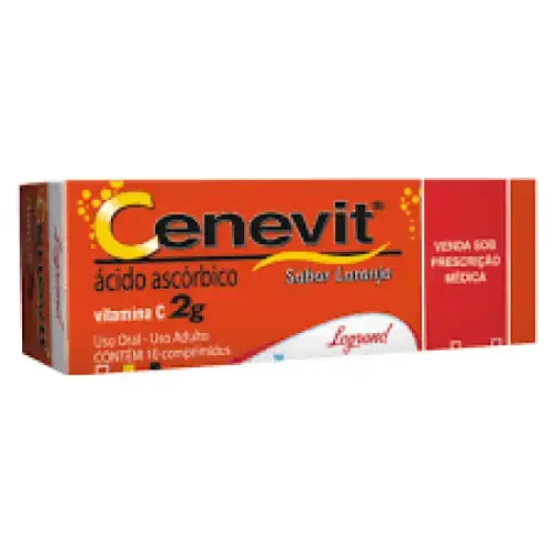 Cenevit Laranja 2000 Mg 10 Comprimidos Legrand Similar