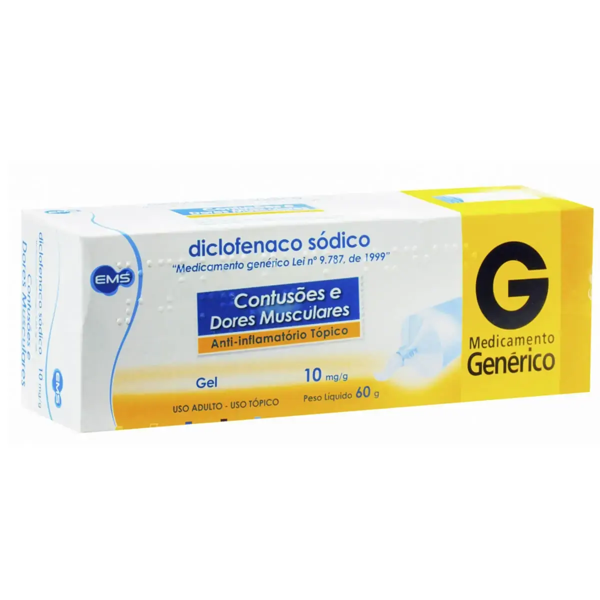 G Diclofenaco Sodico  Gel 60G Ems