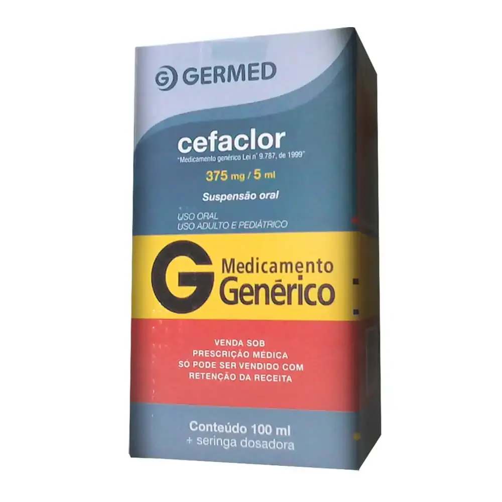 Cefaclor 375 Mg/ml Suspensão Oral Germed Pharma Similar
