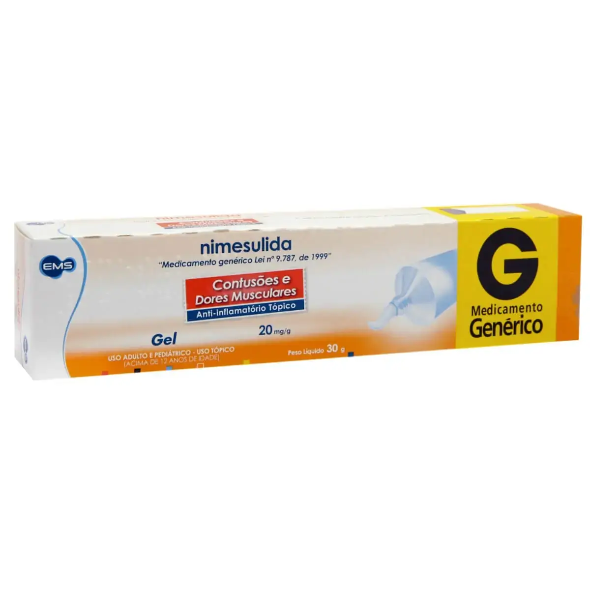 Nimesulida 20 mg EMS Gel com 30 g