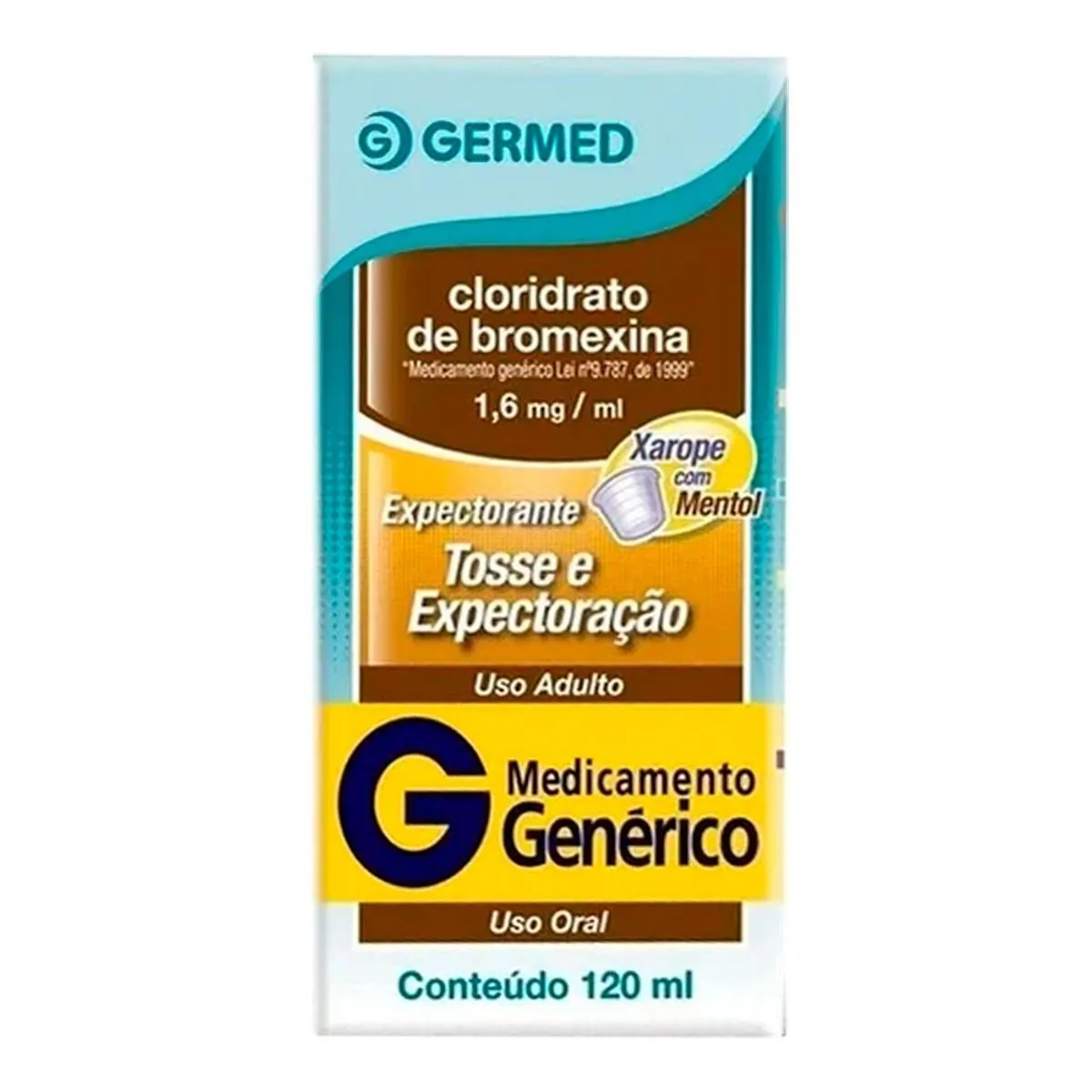 Xarope Bromexina Adulto Germed 120ml