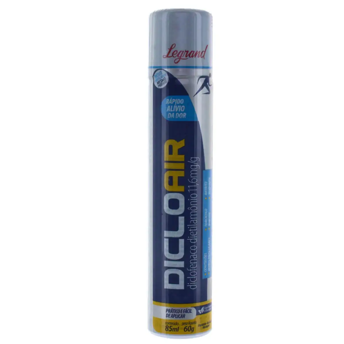 Dicloair 11,6mg/g Legrand Frasco 60g