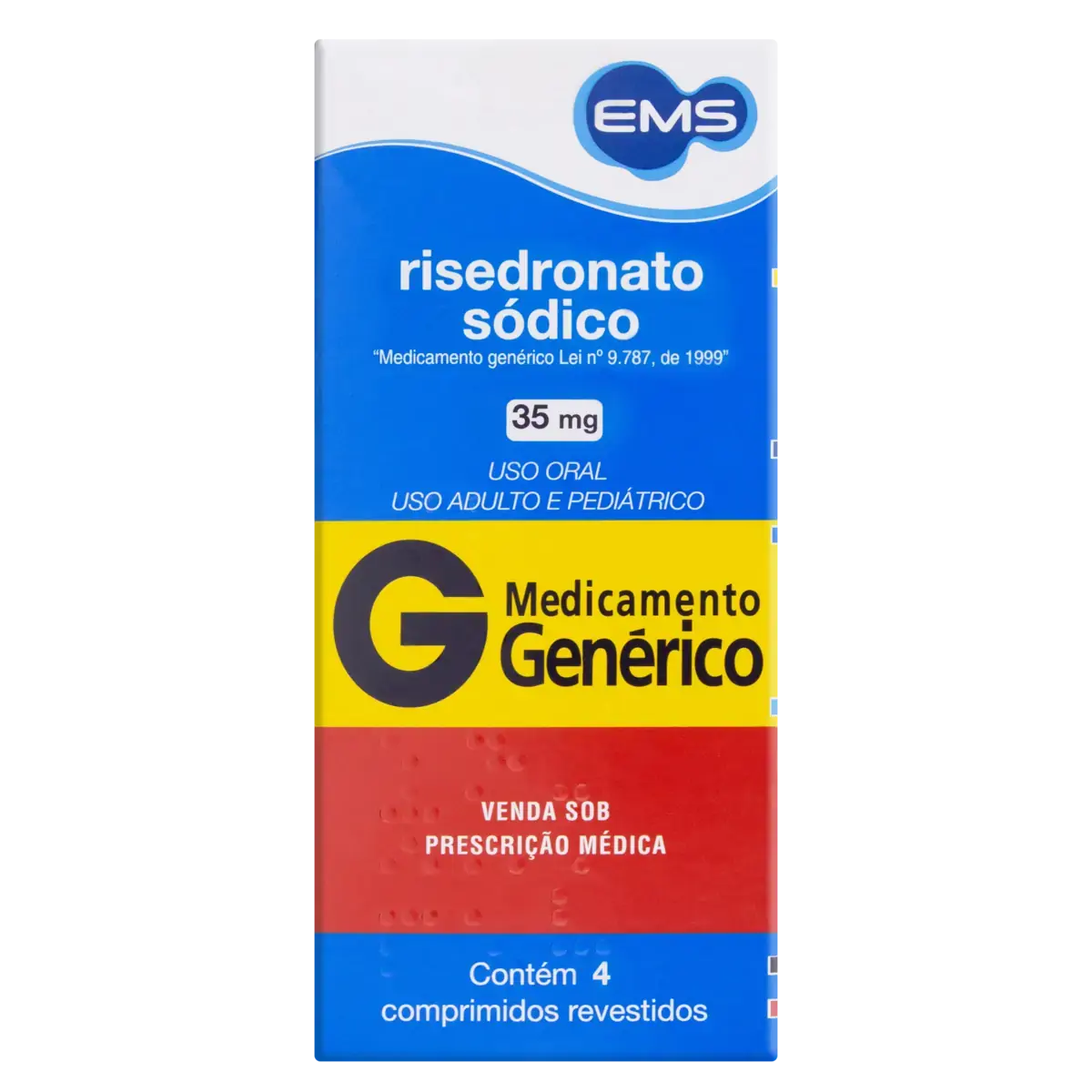 G Risedronato Sodico  35Mg 4Comp Ems