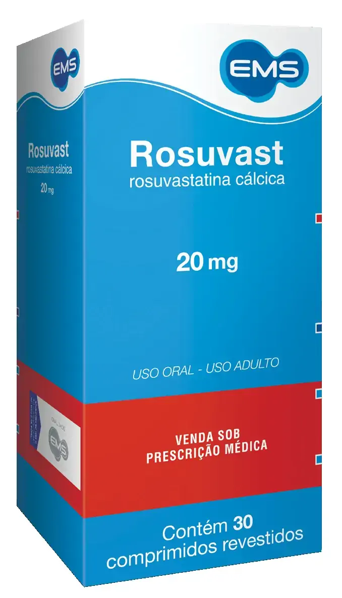 Rosuvast 20 Mg 30 Comprimidos Ems Similar