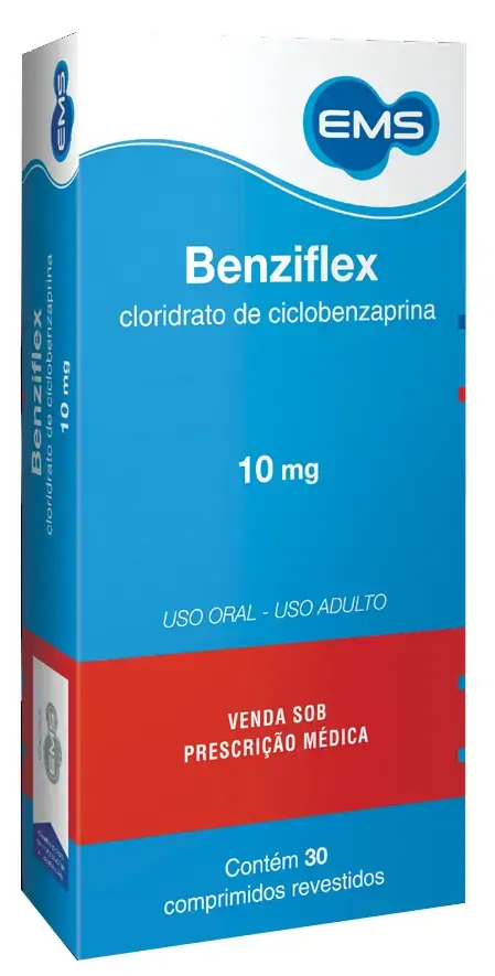 Benziflex 10 Mg 30 Comprimidos Ems Similar