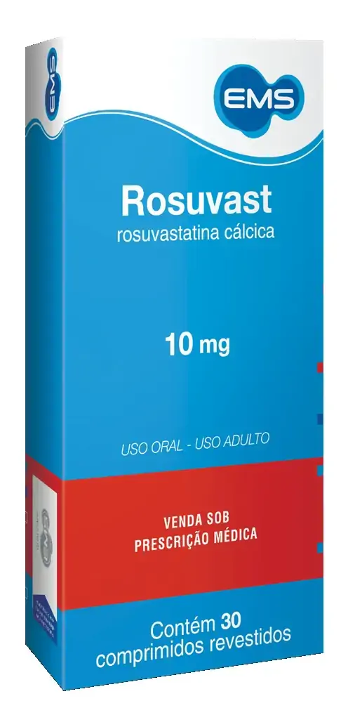 Rosuvast 10 Mg 30 Comprimidos Ems Similar