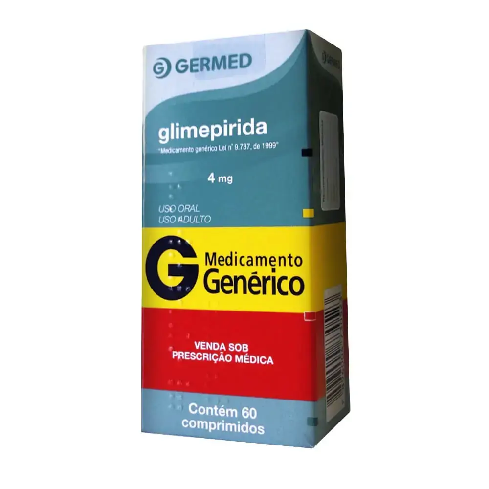 G Glimepirida 4Mg 60 Comp Ger
