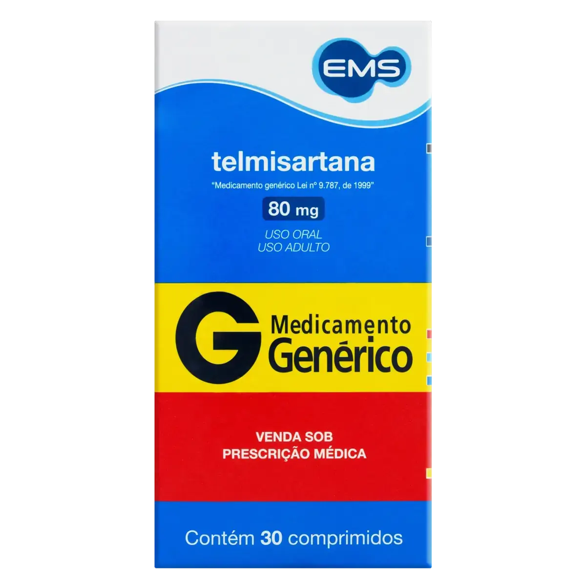Telmisartana 80Mg 30 Comp Ems