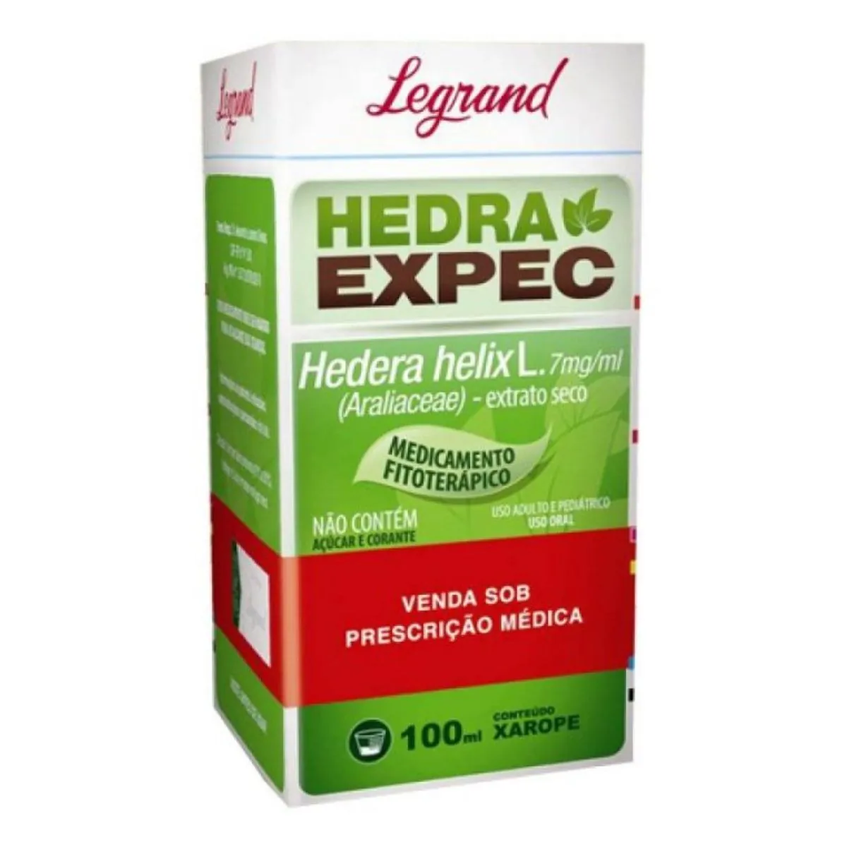 Hedra Expec 7 mg/ml Xarope com 100 ml
