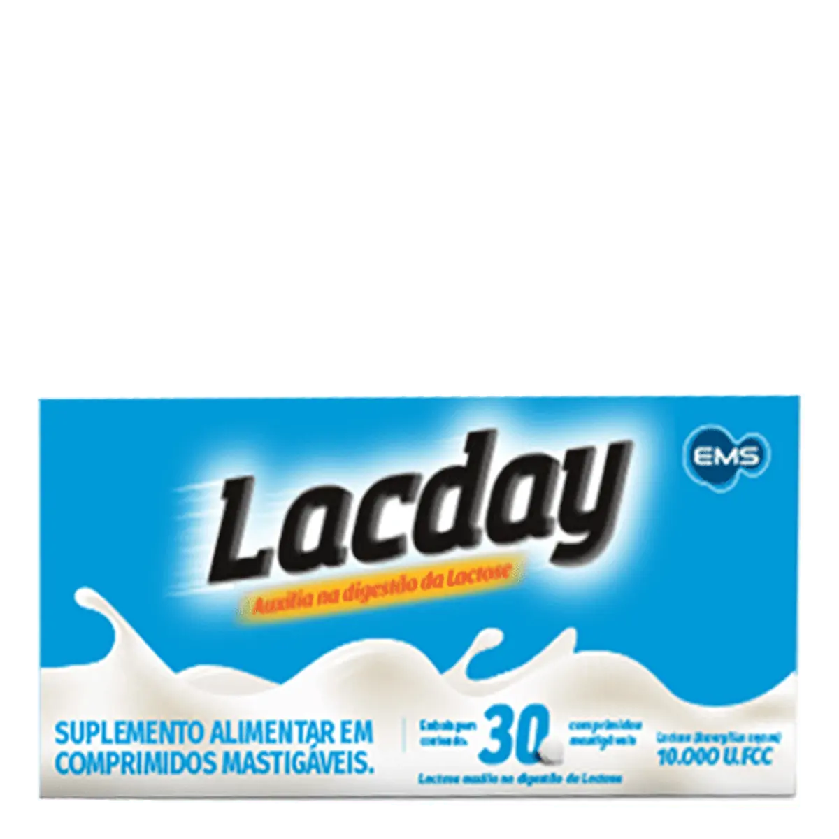 Lacday Ems Caixa 30 Comprimidos Mastigáveis