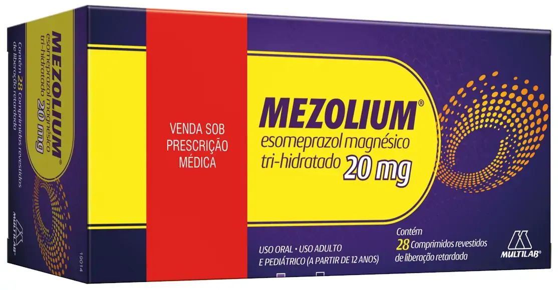 Mezolium 20mg Cx 28 Comp Rev Lib Retard