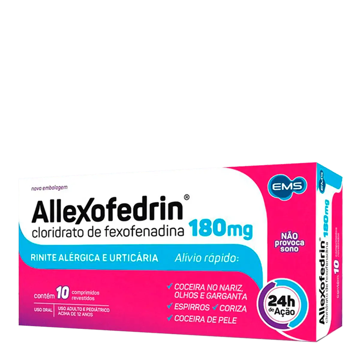 Allexofedrin 180mg Cx 10 Comp Rev