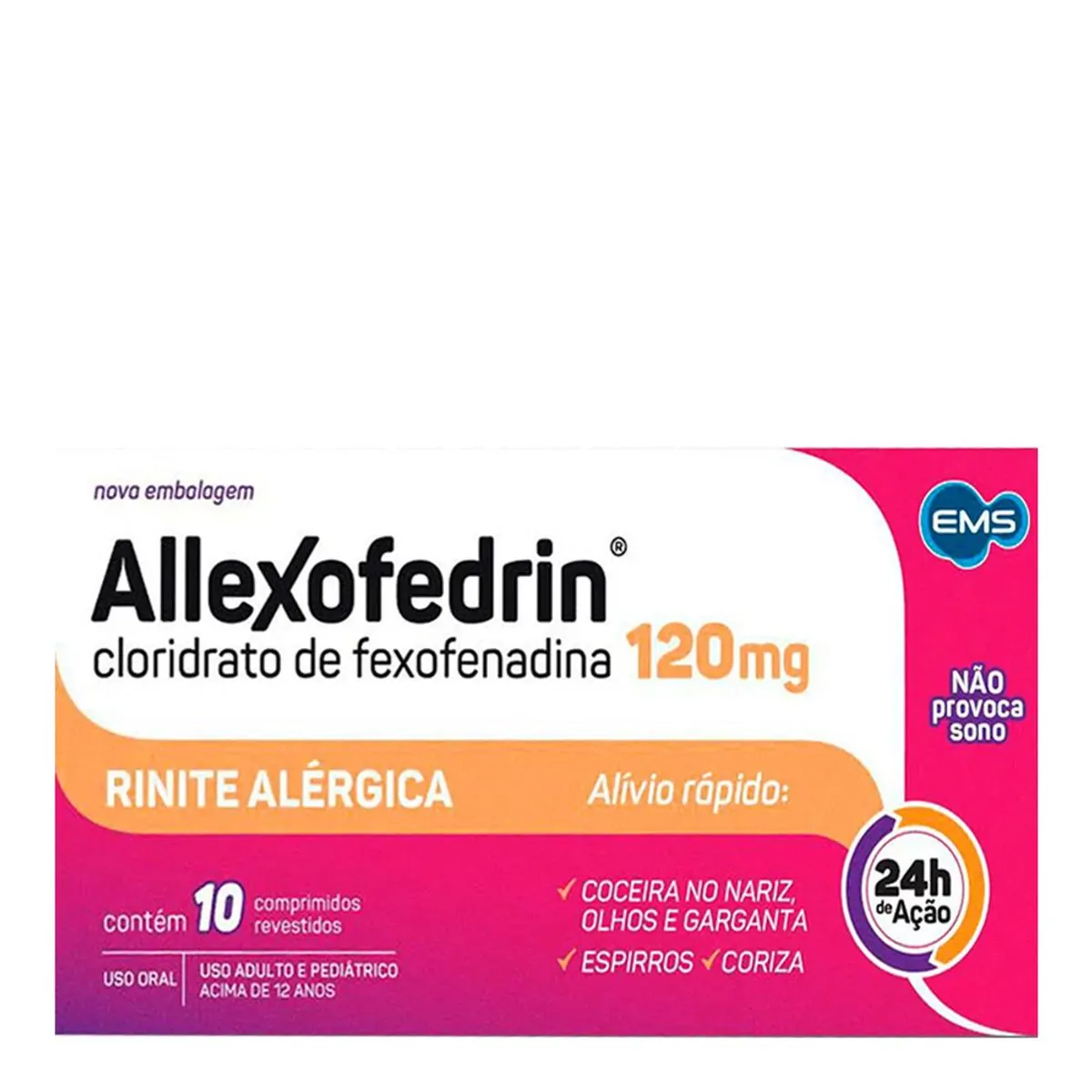 Allexofedrin 120mg Cx 10 Comp Rev