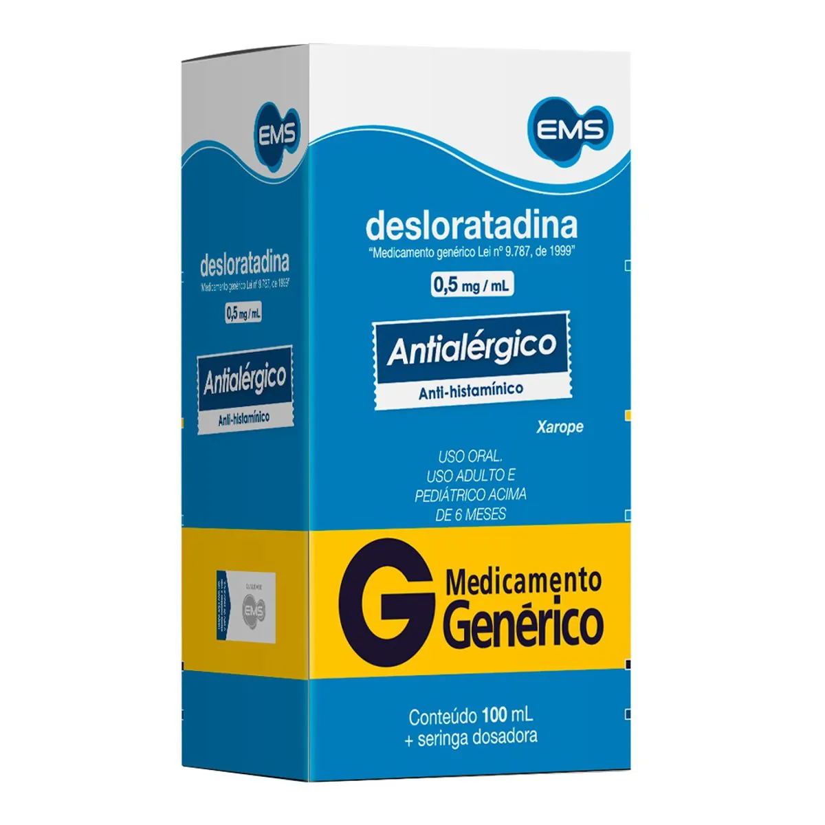 Desloratadina 0,5mg/ml Xpe Fr 100ml