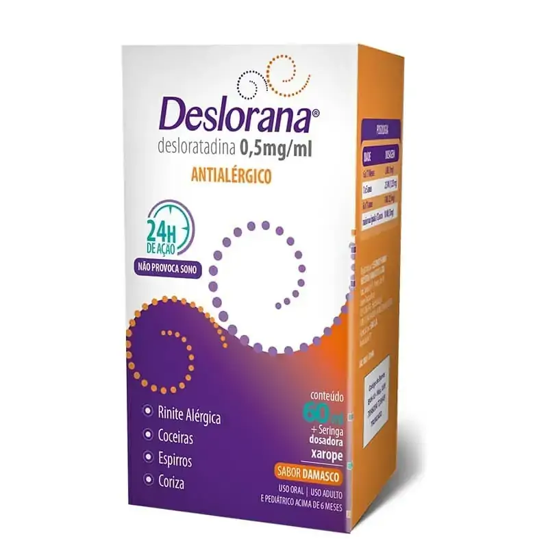 Deslorana 0,5mg/ml Xpe Fr 60ml