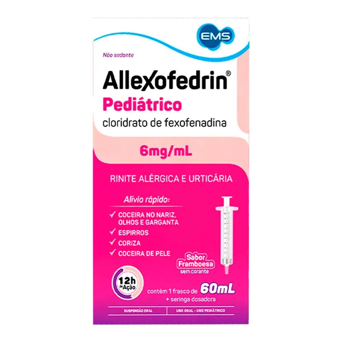 Allexofedrin 6mg/ml Sus Fr 60ml Ped