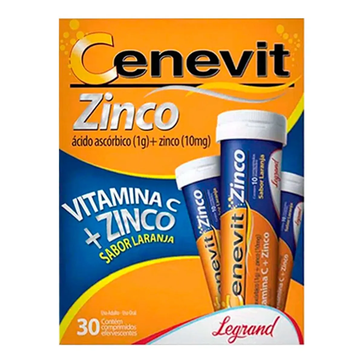 Cenevit Zinco 1g 30 Cpr Eferv Vitam