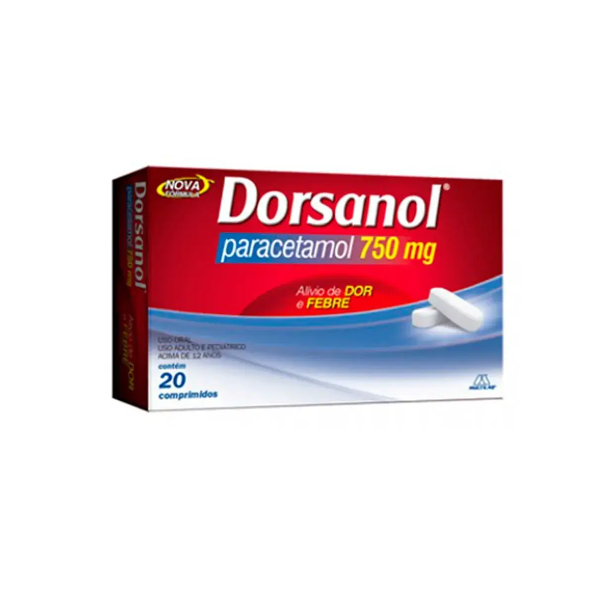 Dorsanol 750mg Cx 2 Bl X 10 Comp Rev