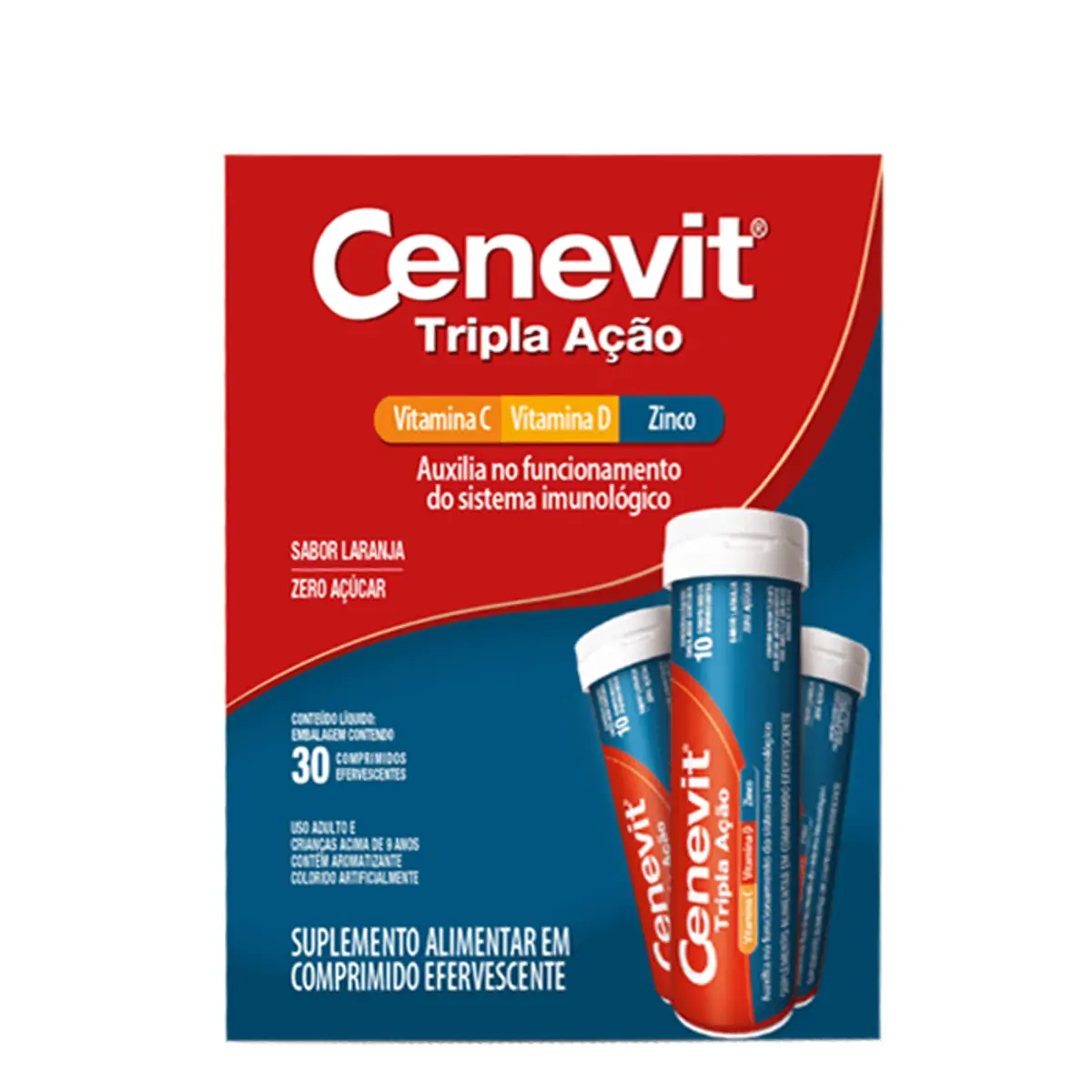 Cenevit Zinco 1g 3x10cp Eferv Legrand