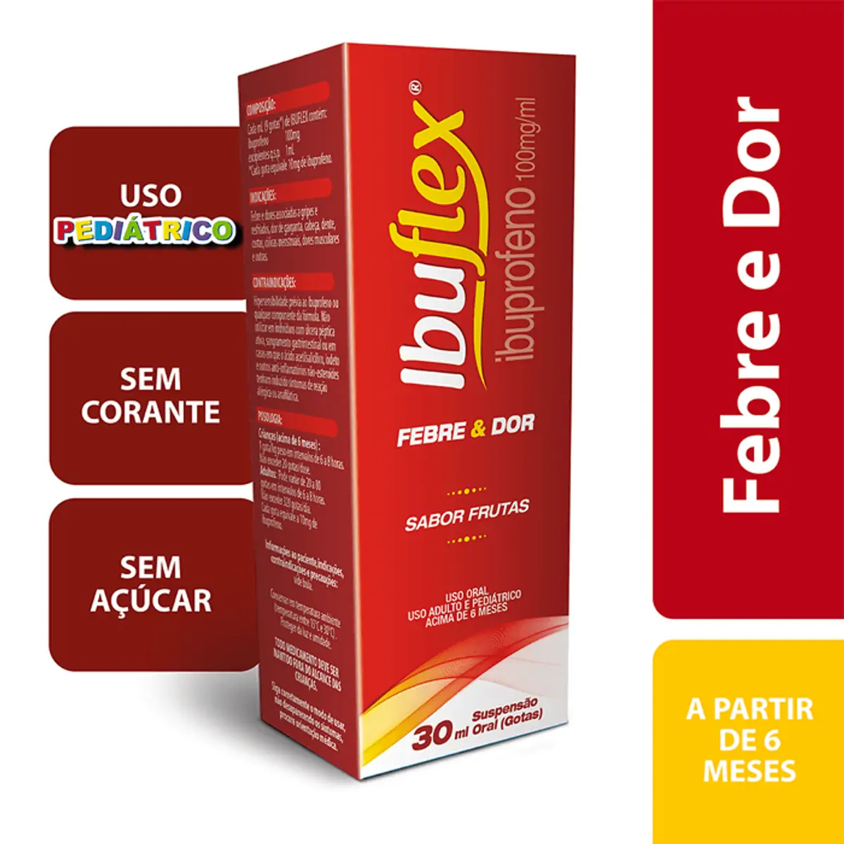 Ibuflex 100 Mg/ml Suspensão Oral Legrand Similar