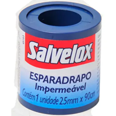 Esparadrapo Salvelox Imperm 25mmx0,9m