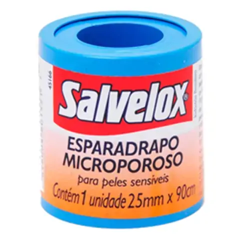 Esparadrapo Salvelox 25mmx0,9mm
