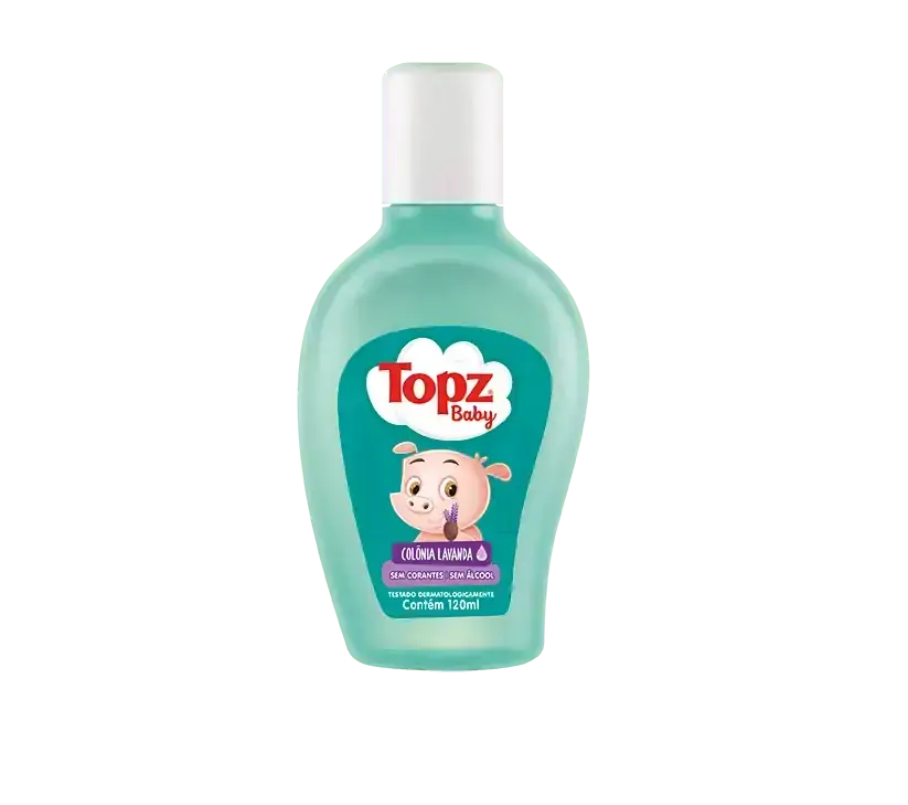 Colônia Infantil Topz Baby Lavanda 120ml