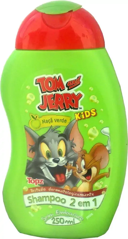 Shampoo 2em 1tom E Jerry Maca Verde Topz Baby