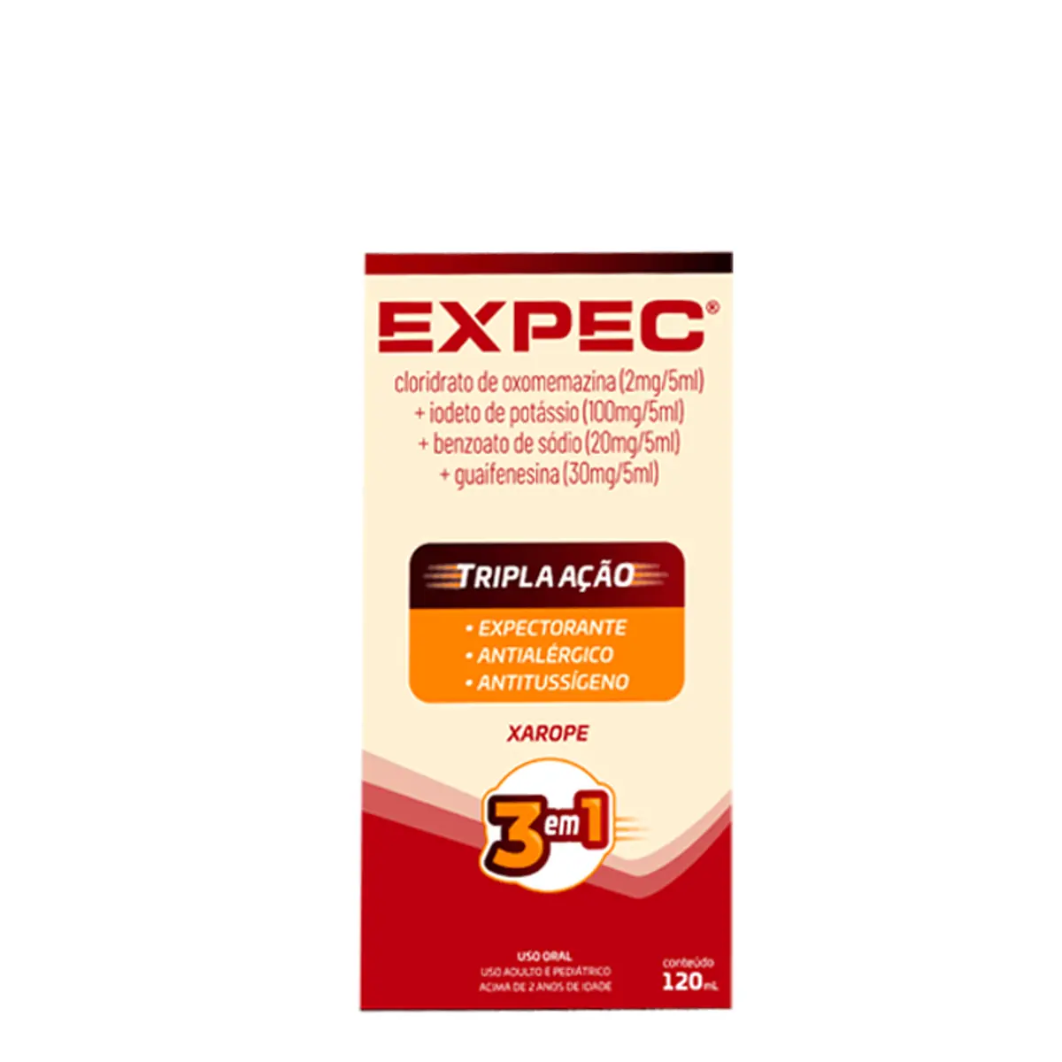 Xarope Expec Framboesa E Caramelo Legrand Caixa 120ml