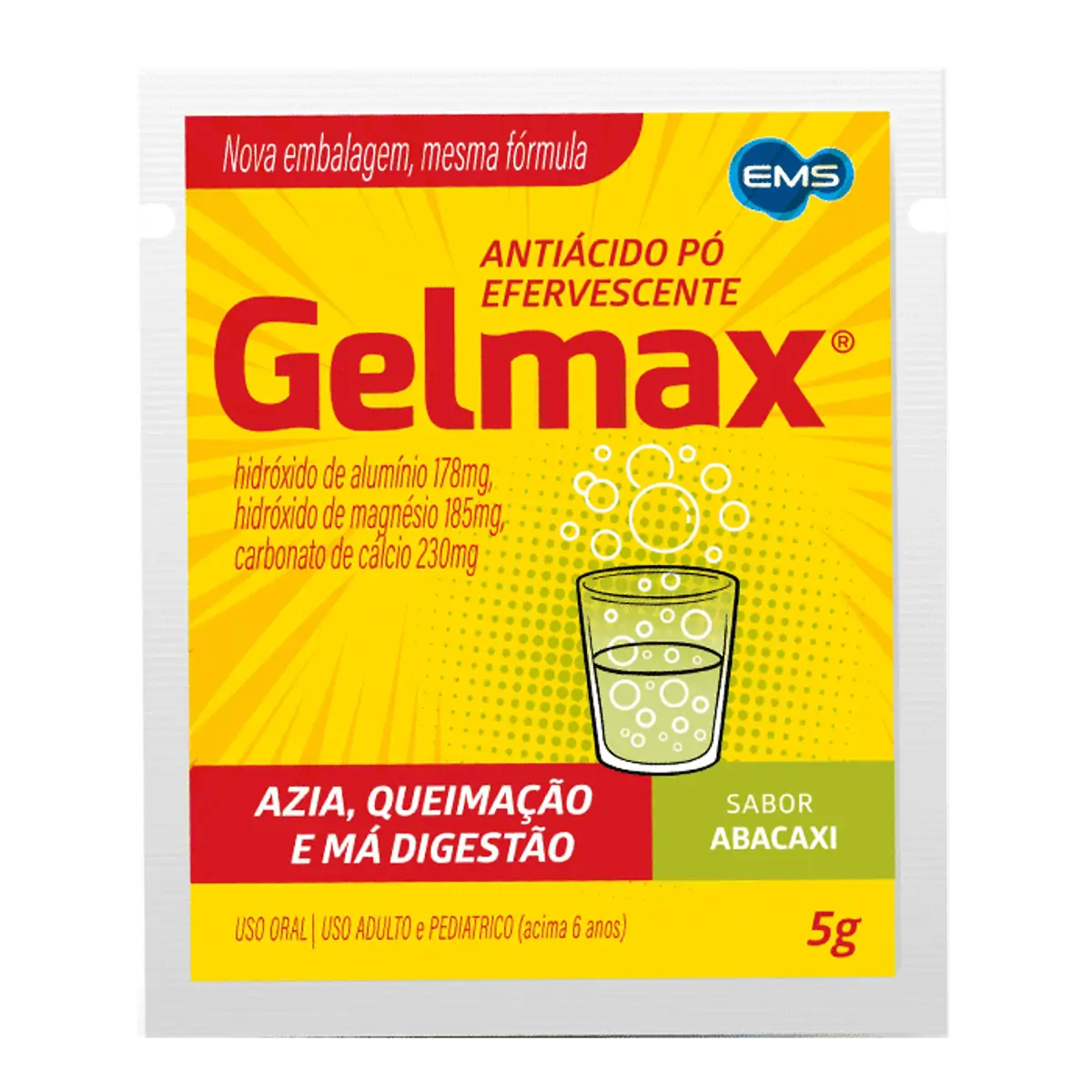 Gelmax Abacaxi Envelopes 5g