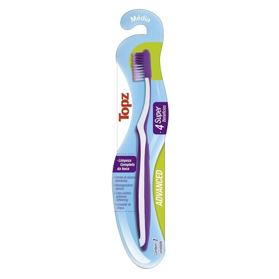 Escova Dental Media Topz Advanced