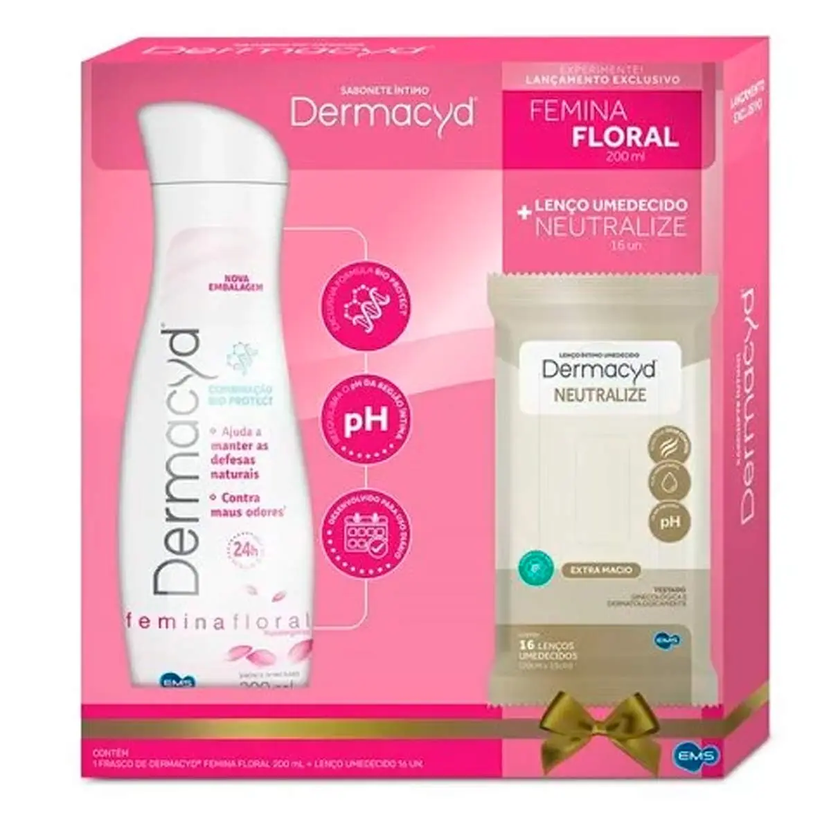Kit Sabonete Liquido Lenco Dermacyd