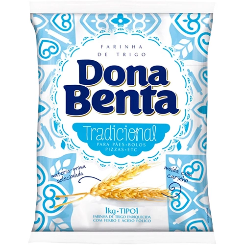 Farinha De Trigo Dona Benta 10x1kg