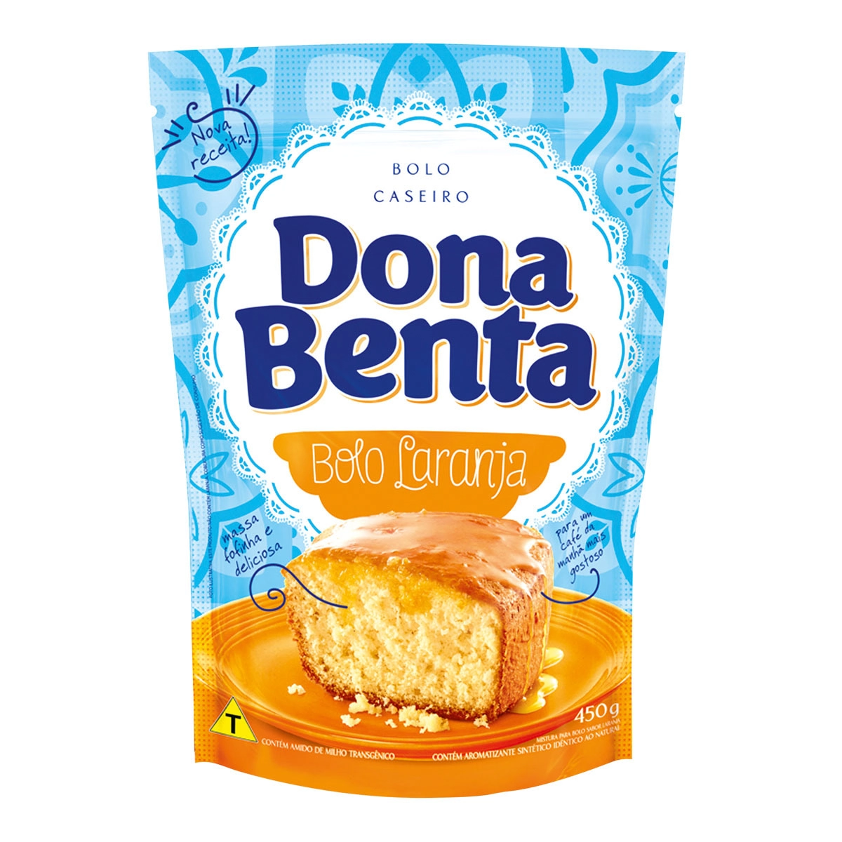 Bolo Dona Benta Laranja