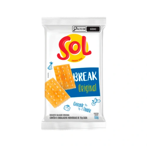 Biscoito 25g Sol