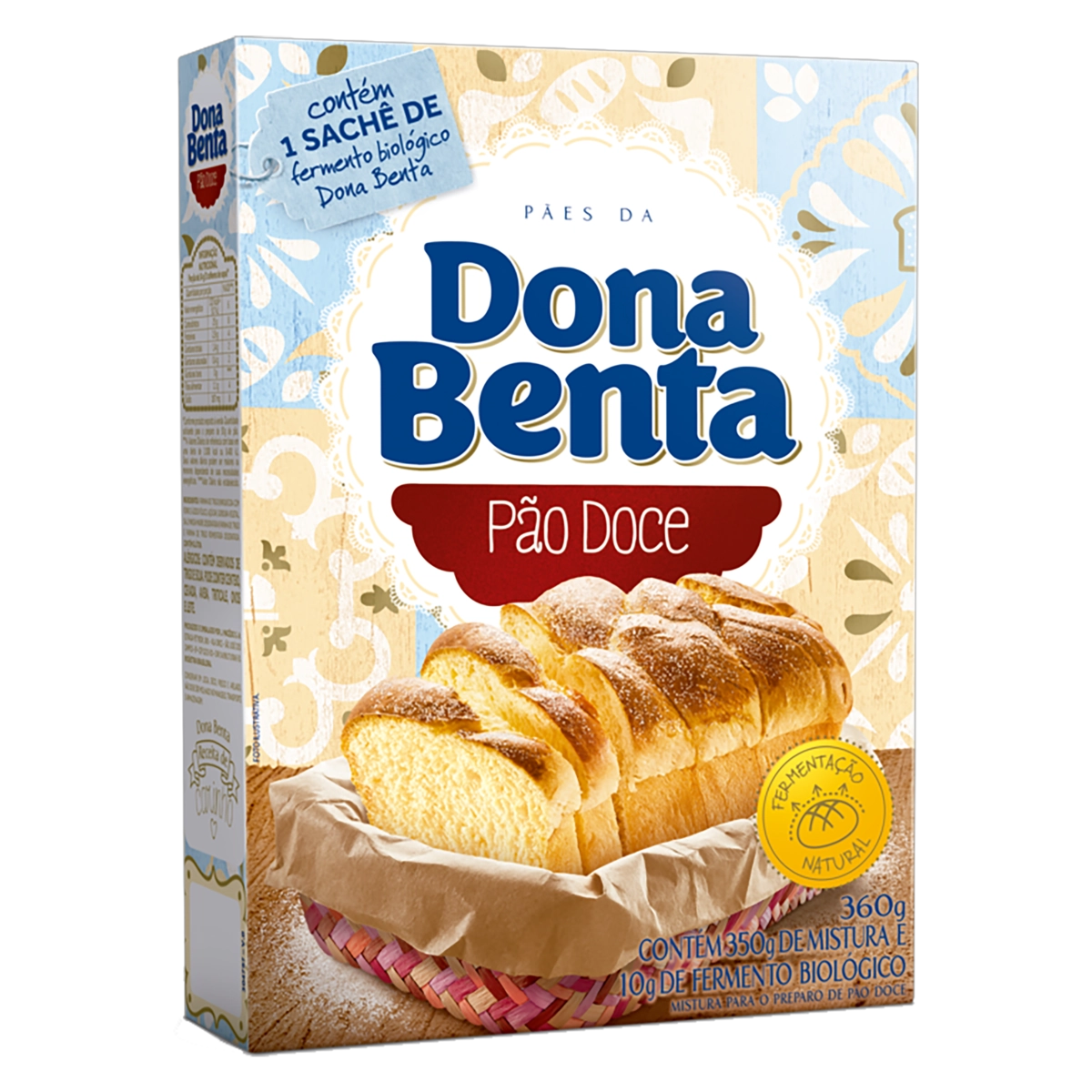 Mistura Para Pão Doce Dona Benta Caixa 360g