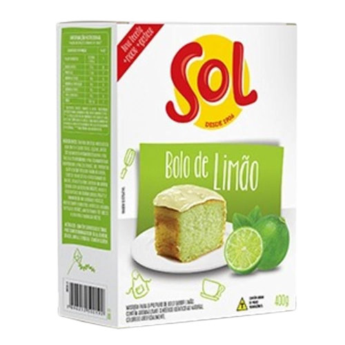 Mist P/ Bolo Sol Limao 400g