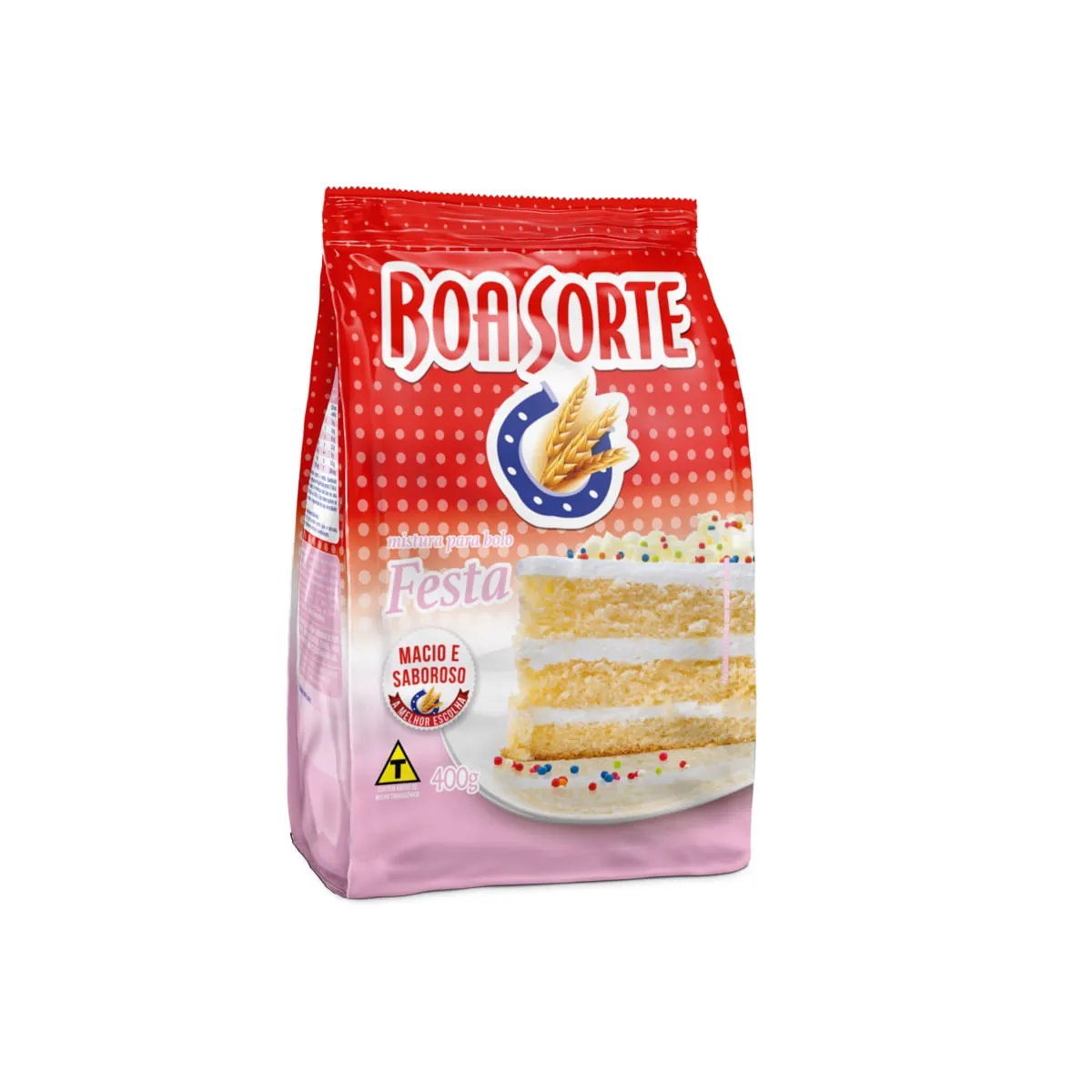 Mistura Para Bolo Festa Boa Sorte Pacote 400g