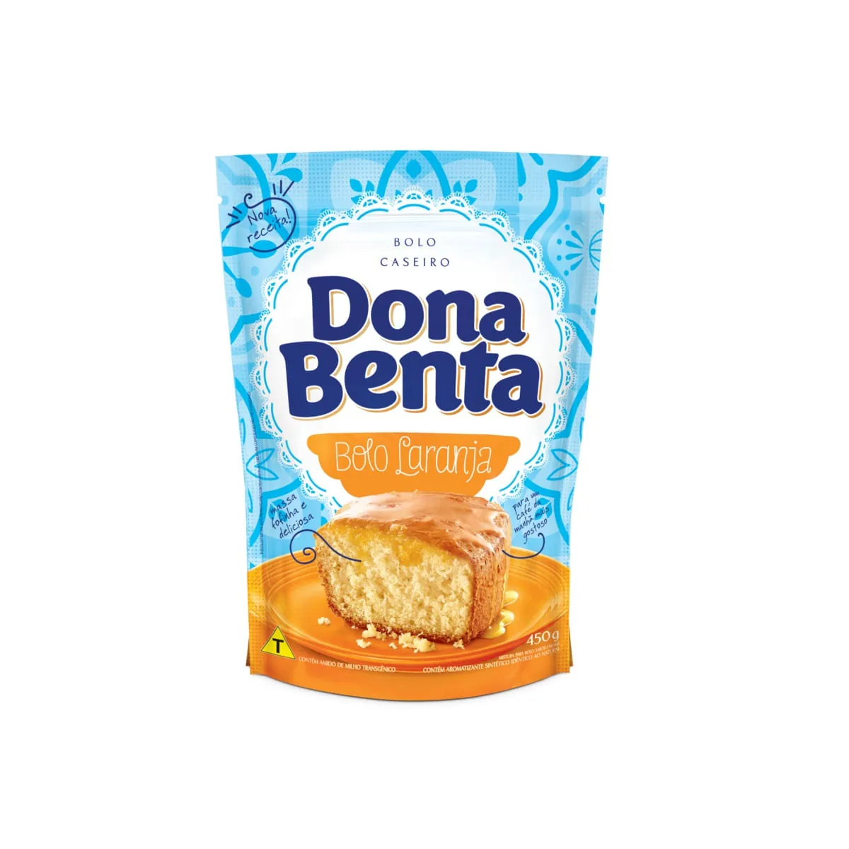 Mistura para Bolo Sabor Laranja DONA BENTA 450g
