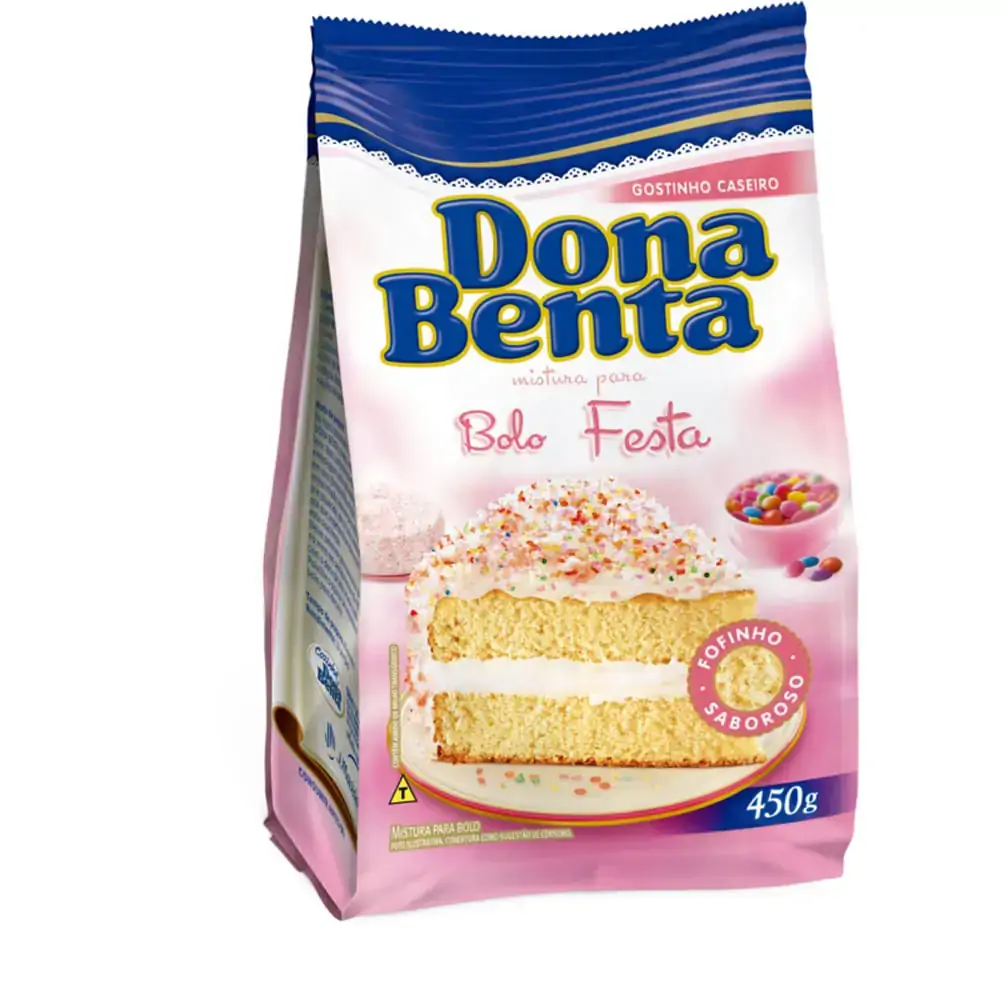 Mistura Para Bolo Festa Dona Benta Sachê 450g