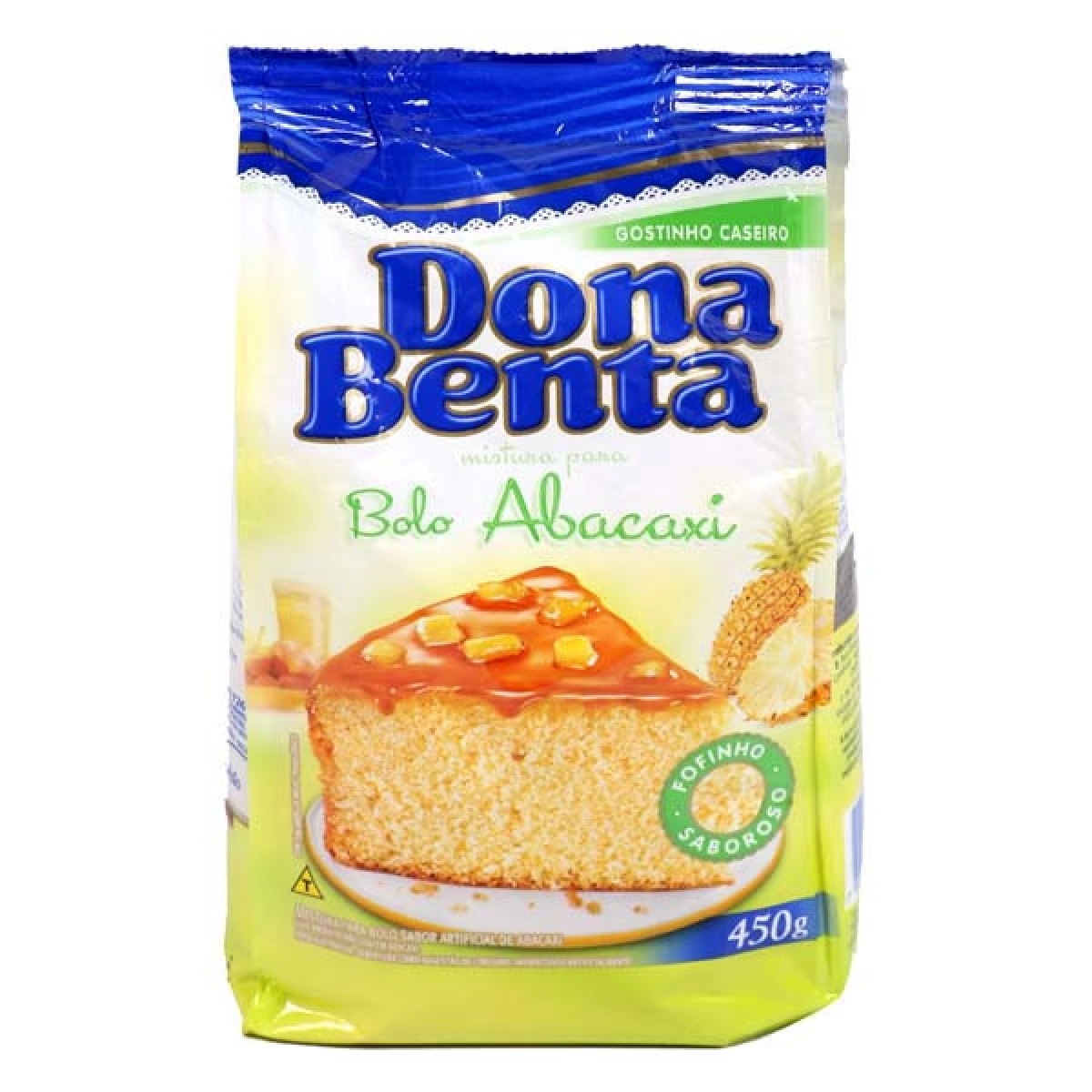 Bolo Dona Benta Abacaxi